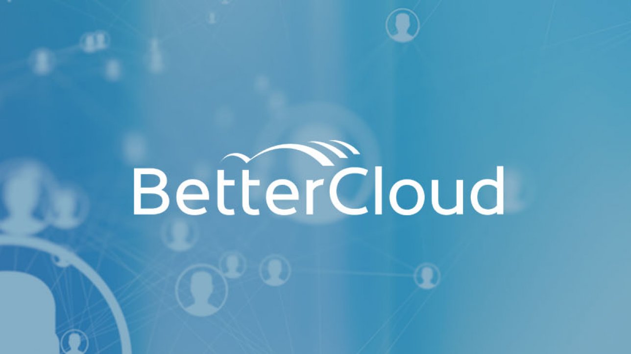 BetterCloud logo on a blue background for Data Warehousing case study