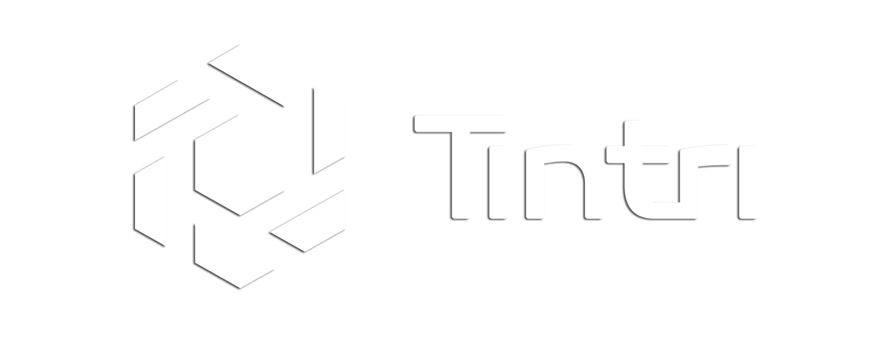 Tintri logo in white
