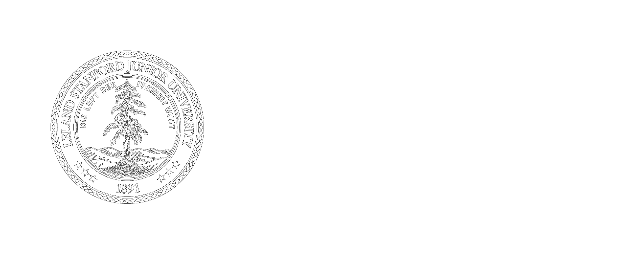 Stanford University logo in white