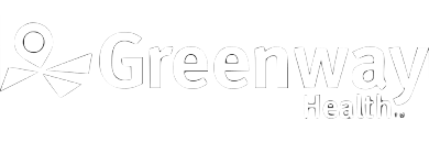 Greenway Health logo in white