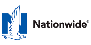 Nationwide company logo in blue
